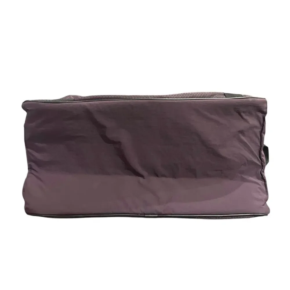 Puma Athletic Duffle Gym Bag Purple Active Sports Carryall Weekender Handbags